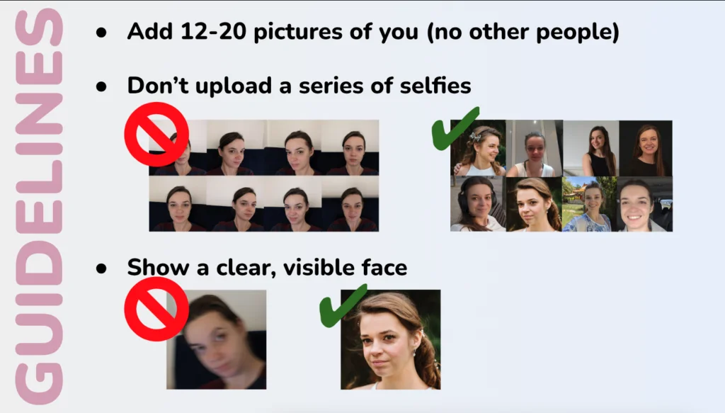 Image upload guide